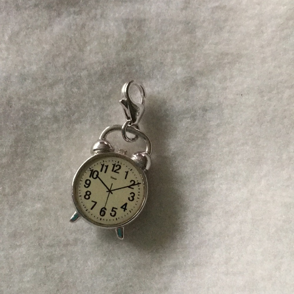 Alarm clock charm